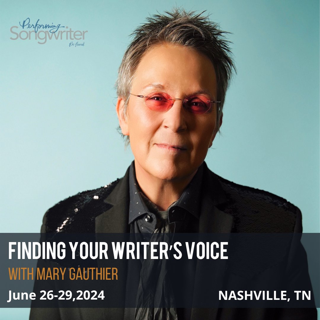 Hi friends, I am excited to announce that I will be teaching a 3-day workshop at Scarritt Bennett Center in Nashville, TN on June 26-29. I will work with a small group of 15 students of all levels. performingsongwriter.com/mary-gauthier-…