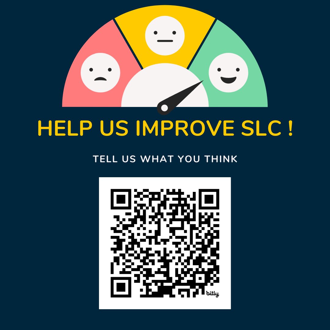 We would love your feedback on how to improve SLC.