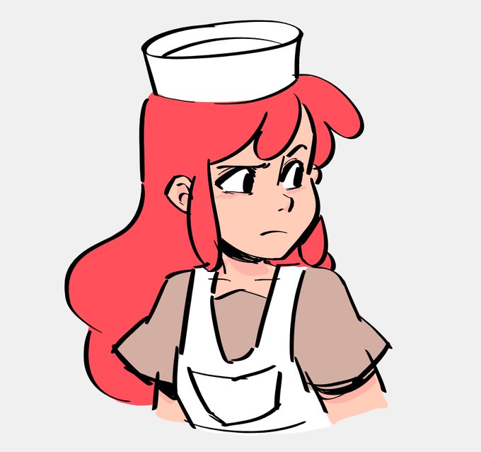「bangs chef hat」 illustration images(Latest)