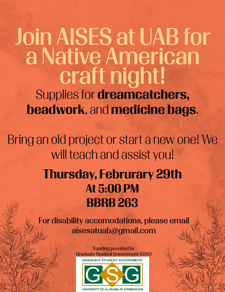 AISES Student Chapter at UAB tweet media