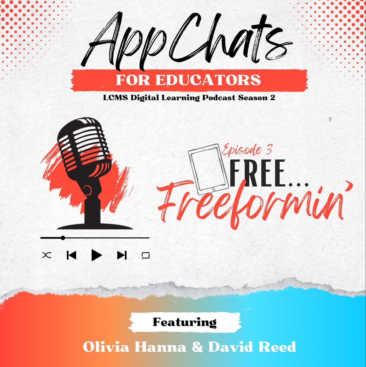 The latest episode of the LCMS Teacher podcast is up, featuring 2 of our teachers as they discuss how they and their students have used #Freeform to learn and create! #appleEDU #appleFreeform #weareLCP

youtu.be/ods_QvoH-34