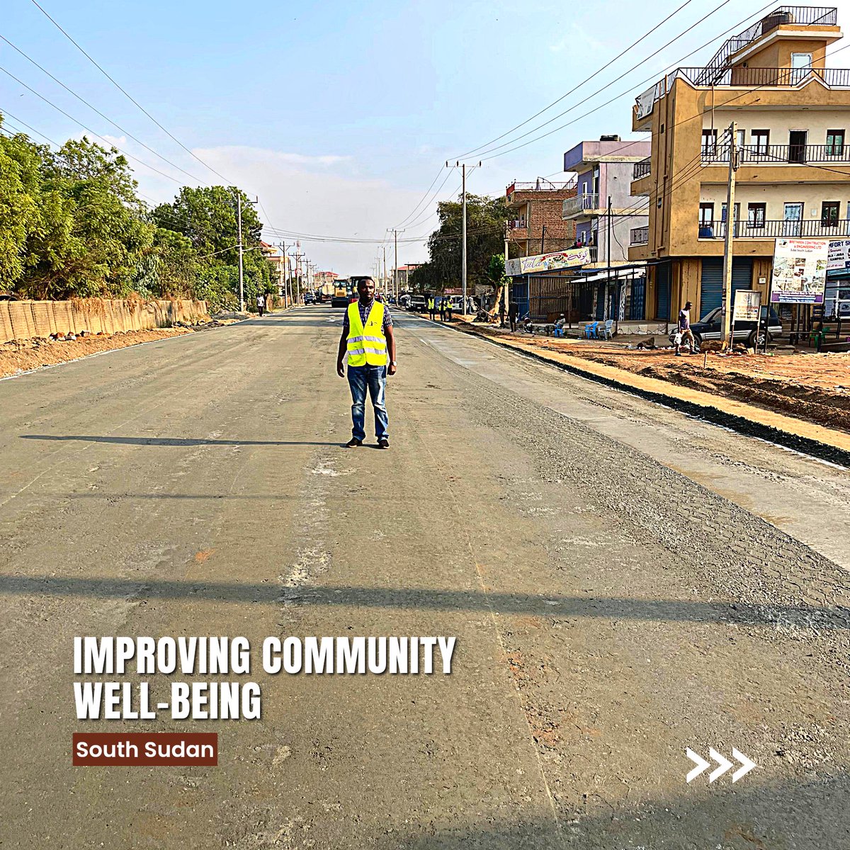 Amoco_group's tweet photo. Enhanced infrastructure resulting from construction projects improves wellbeing and provides essential facilities for communities.
#AmocoGroup #SouthSudan https://t.co/O2jPWM36ix
