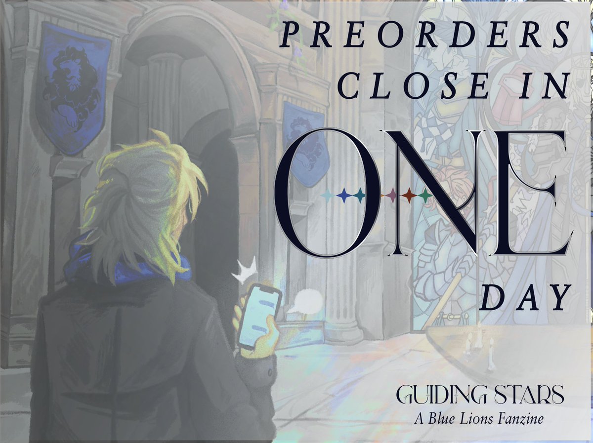 ⚔️ 1 DAY left of Preorders! ⚔️

Even in a distant and kinder future, do you think they all could be reunited one day?

This is your LAST CHANCE to unlock our second stretch goal! Help us by preordering NOW!

🛒 Shop here! guidingstarszine.bigcartel.com