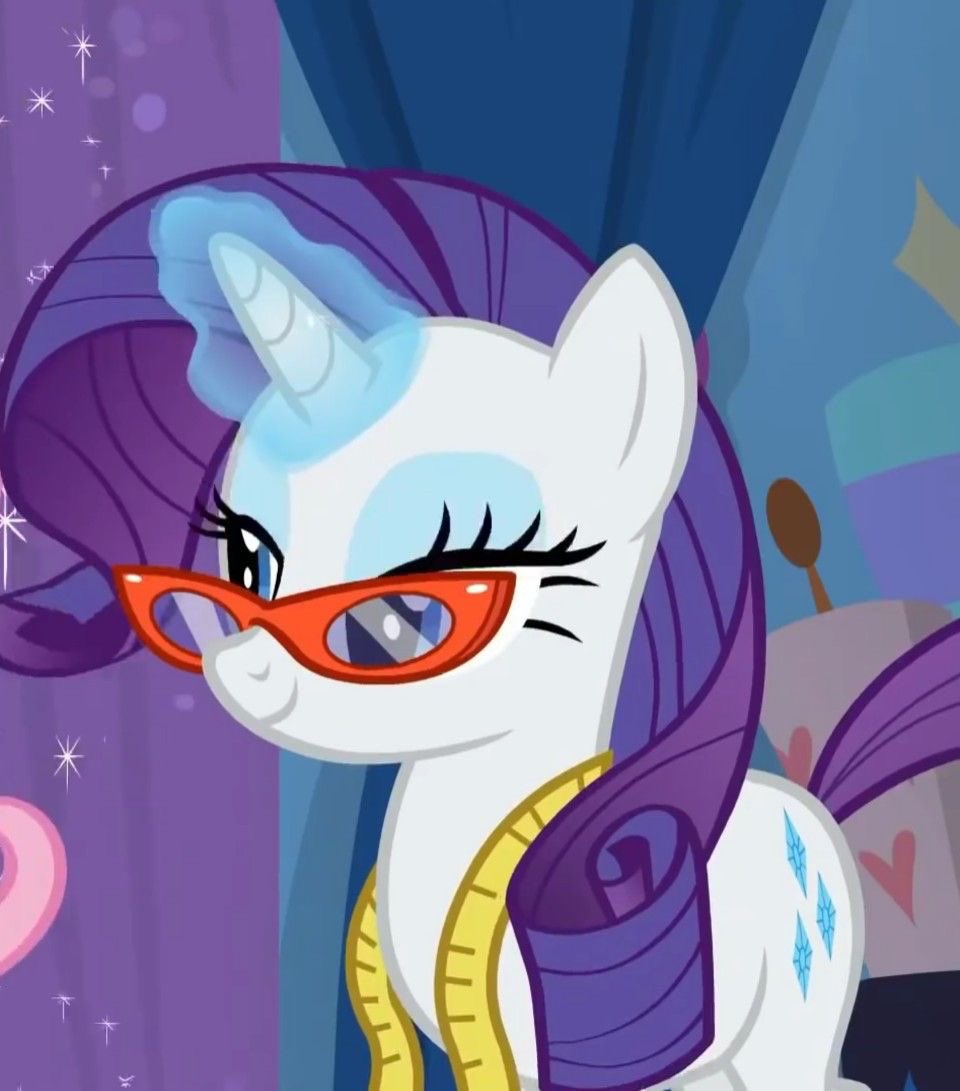 maior fã da rarity !