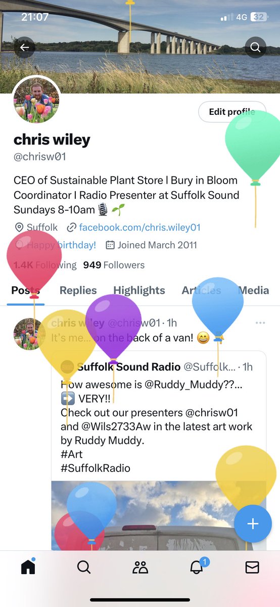 Almost forgot about this! 🎈🥳