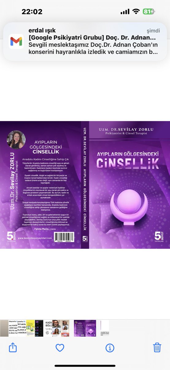 DrSevilayZorlu's tweet image. AYIPLARIN GÖLGESİNDEKİ CİNSELLİK
“Anadolu kadını cinselliğine sahip çık !”
Sosyal medyada karşılaştığımız Türk kadınına yönelik aşağılayıcı içerikler karşısında, Anadolu kadınının cinselliğine sahip çıkmasının zamanının geldiğine inanıyoruz.
Katılıyor musunuz?

#cinselterapi