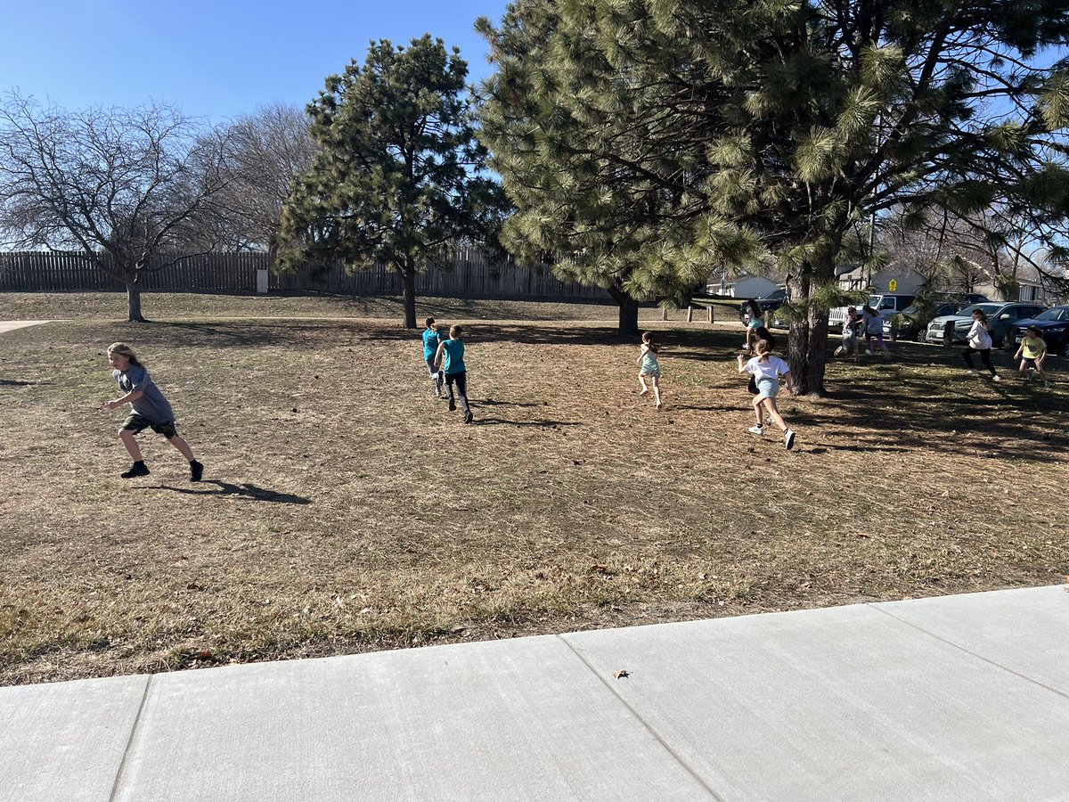 80 degrees in February means an extra recess for 5th grade!  <a href="/MPS_Morton/">Morton Elementary</a> e