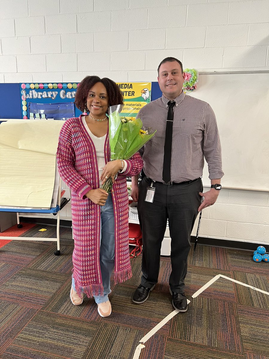 PoweSchool's tweet photo. Congratulations to our staff!!! Ms. Palmer for Teacher of the year! Ms.Rangel Sosa for Classified Staff of Year! Ms. Haltiwanger for Beginning Teacher of the Year! https://t.co/a3CLh5H2wm