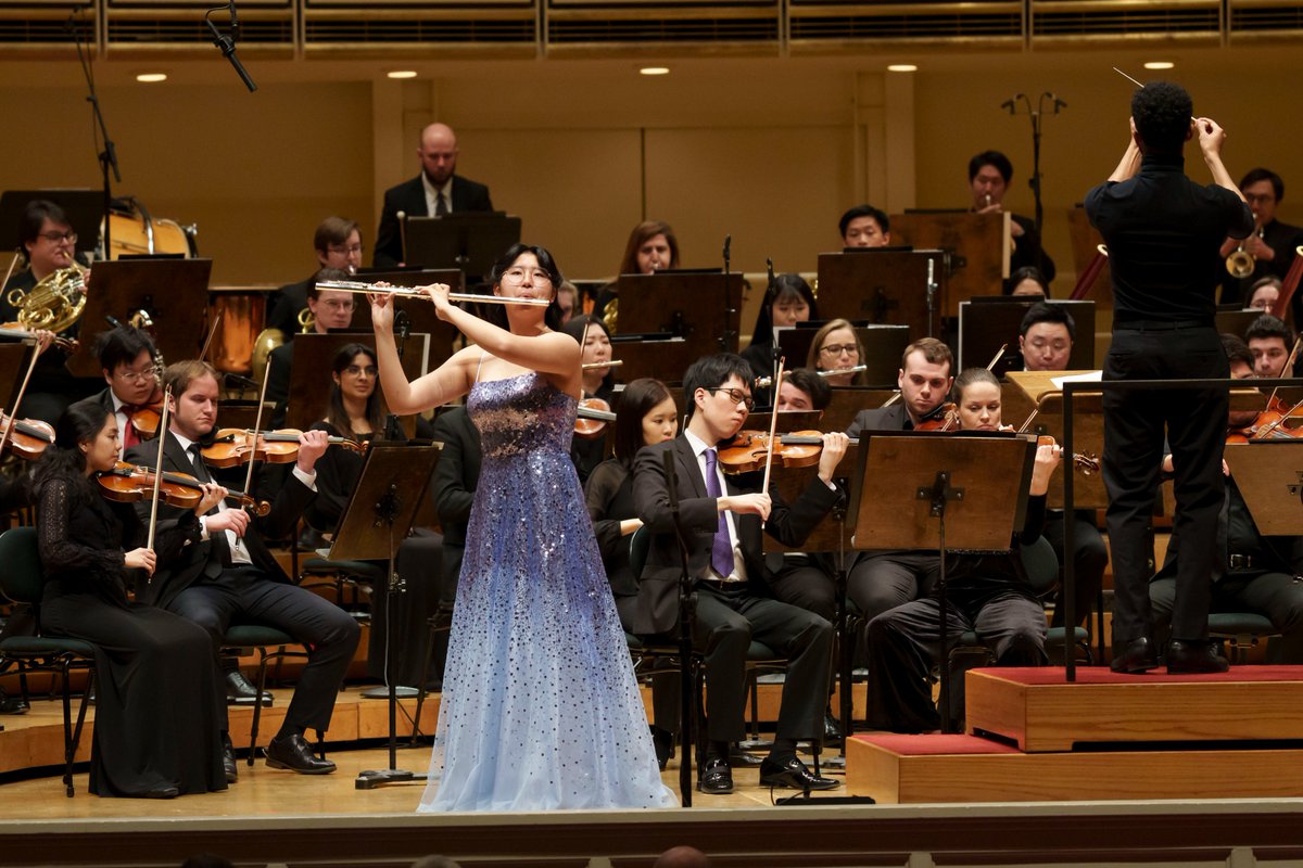 Teague-Núñez and fellow finalists Elyse Schlesinger and Chloe Nam performed in the final round before an interview with <a href="/WFMTclassical/">WFMT</a>'s <a href="/ellisrobbie/">Robbie Ellis</a>. As the winner, he will appear as a soloist in a CSO School and Family concert in the 2024/25 Season.

📷: <a href="/toddrphoto/">Todd Rosenberg</a>