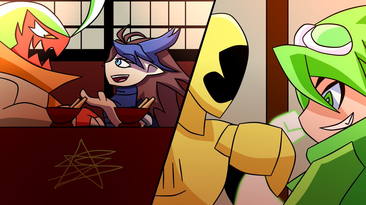 <a href="/OctSummer/">Summer Leagues OCT | ⭐R2⭐</a>

As everyone gets to the tournament, many of the competitors are beginning to meet and greet! With dragons meeting and heroes befriending villains

(Rakurai from <a href="/RacchusRefrain/">RAKUGAKI🍉</a> and Dave from <a href="/Shovelry2/">Faraajam</a>)

#OCT #OC #OriginalCharacter #Dummy #Dragon #Alien #Human #Art