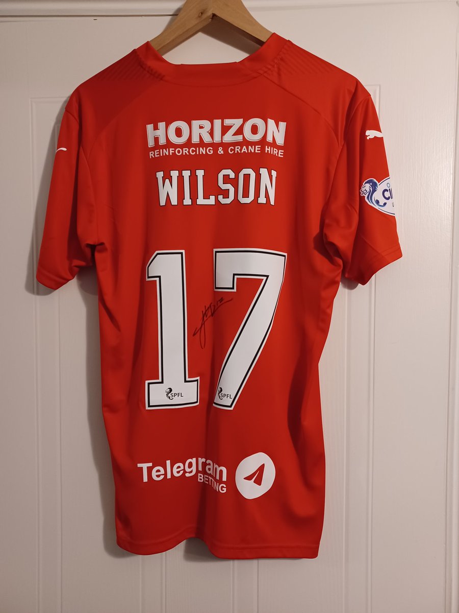 Shirt 41 - matchworn Jaime Wilson away shirt from the 2022-23 season.

Wilson only made 16 appearances for the club, failing to score in any
