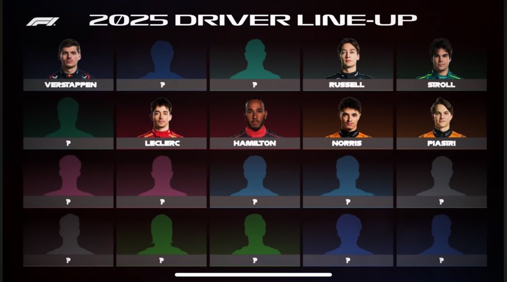 It’s RACE WEEK in Bahrain!  🙌  🏁 🏎️

And the 2024 F1 Season is Here!

24 Races 
🇧🇭 🇸🇦 🇦🇺 🇯🇵 
🇨🇳 🇺🇸 🇮🇹 🇲🇨 
🇨🇦 🇪🇸 🇦🇹 🇬🇧 
🇭🇺 🇧🇪 🇳🇱 🇮🇹 
🇦🇿 🇸🇬 🇺🇸 🇲🇽 
🇧🇷 🇺🇸 🇶🇦 🇦🇪

13 Open Seats for 2025
Who will prove their worth?