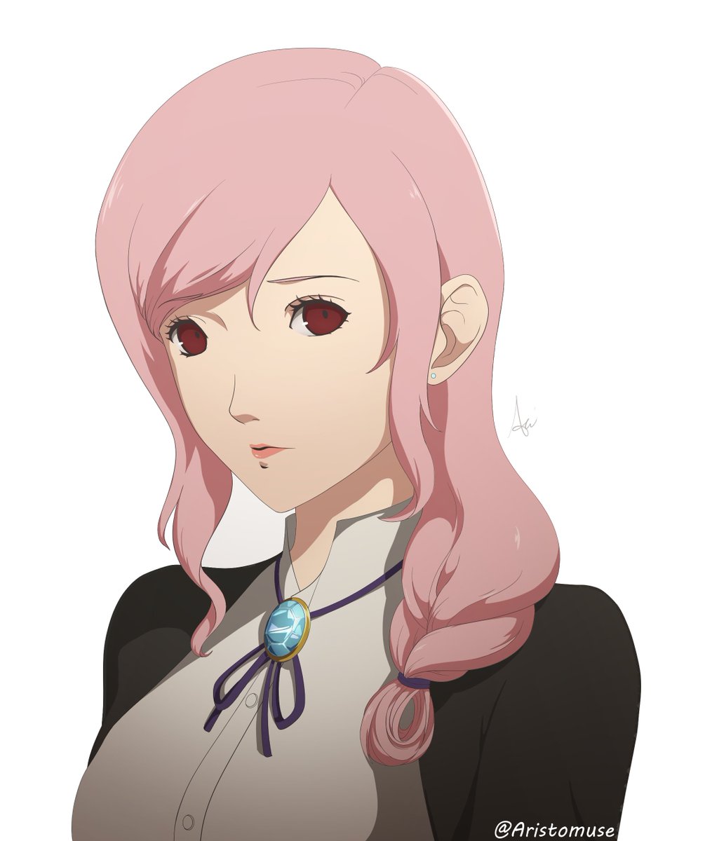 AristoMuse's tweet image. In honor of me finally updating TWIO after 4 years, I redid Airi's portrait!
Again. For the fourth time. My girl deserves my best efforts hehe