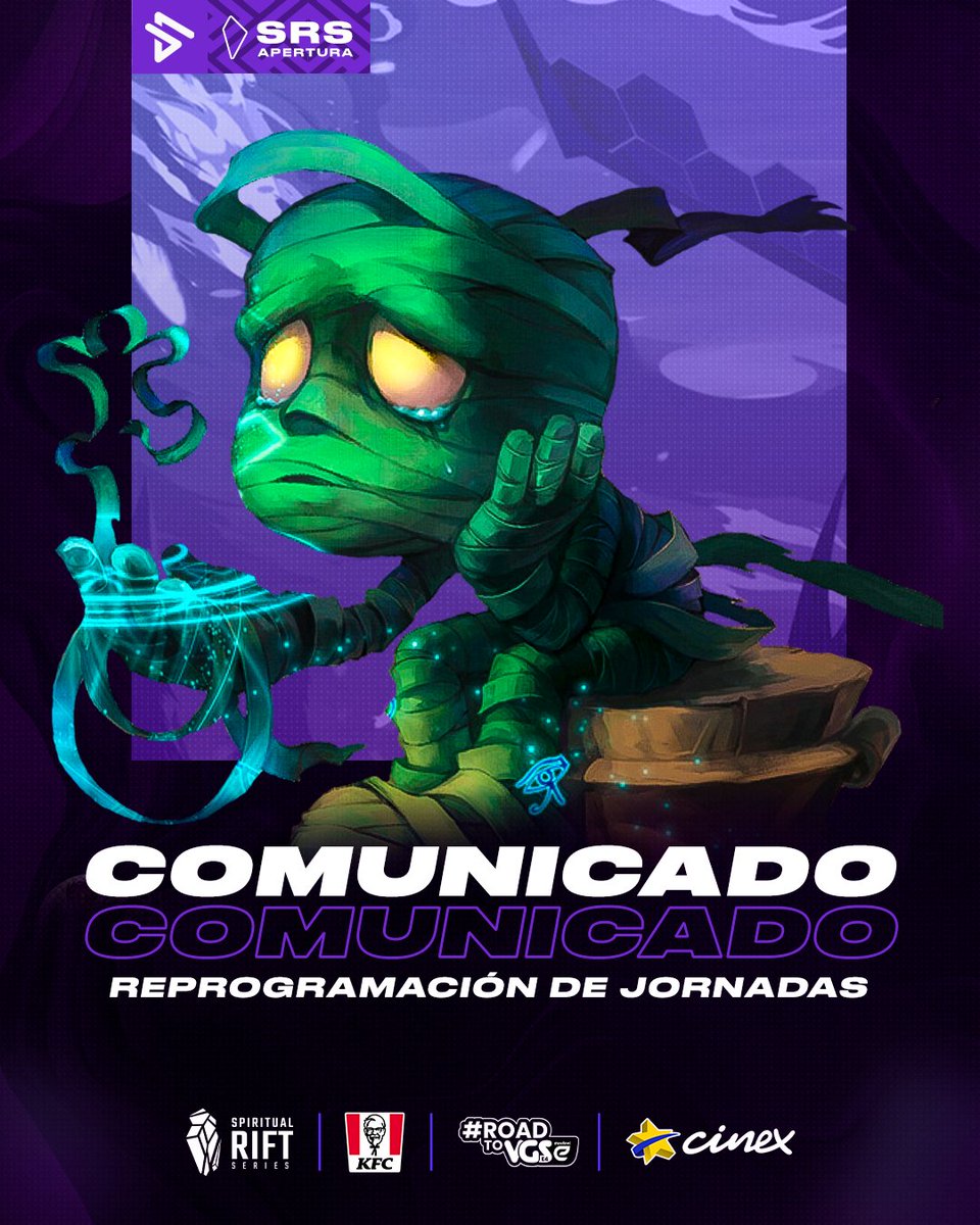 🟣 COMUNICADO 🟣

El día 23/02/2024 Riot Games reportó en su "Cliente de Riot" un error con el modo espectador de League Of Legends lo cual ocasionaría una inhabilitación inmediata del mismo perjudicando principalmente el "Modo torneo" del juego.

Por nuestra parte, consideramos