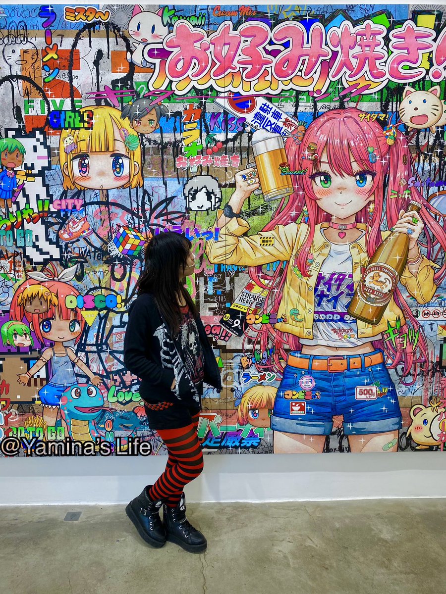 YaminaHsaini's tweet photo. Mercredi 21 février 2024: J’ai été à une petite expo gratuite sur Paris d’un artiste japonais, c’était jolie, voici quelques photos~
#japanstyle #manga #anime #paris #galerieperrotin #mikuhatsune #japanstreetstyle #AlternativeRock https://t.co/PKhTWPzNdz