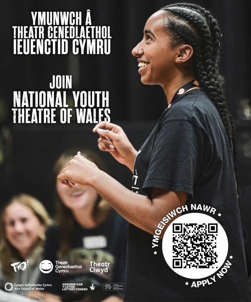 🧵📣 Coming to a venue near you! There's still time to book your National Youth Theatre of Wales audition in 2024! @nyaw_ccic 🌟FREE auditions available