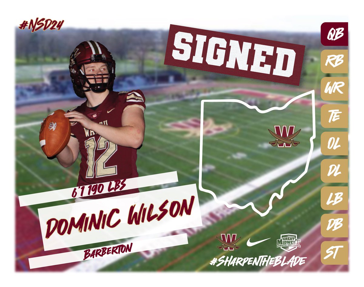 ⚔️⚔️⚔️⚔️⚔️

📱 <a href="/domxq/">Dominic Wilson</a>
🏈 QB
📍 Barberton, Ohio

#SharpenTheBLADE⚔️