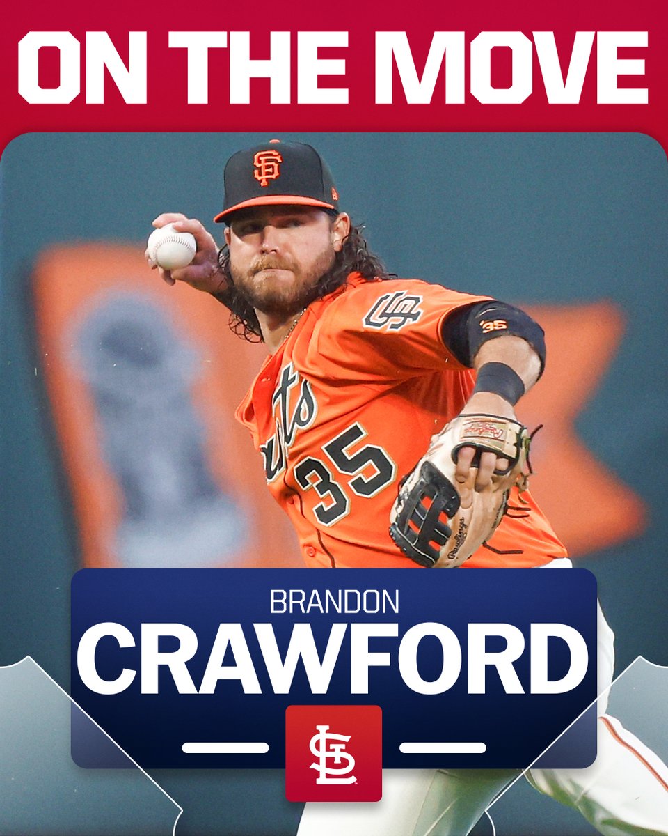 MLB (@mlb) on Twitter photo Cardinals, SS Brandon Crawford reportedly agree to deal, per multiple reports including MLB.com's <a href="/JohnDenton555/">John Denton</a>. Cardinals, SS Brandon Crawford reportedly agree to deal, per multiple reports including MLB.com's <a href="/JohnDenton555/">John Denton</a>.