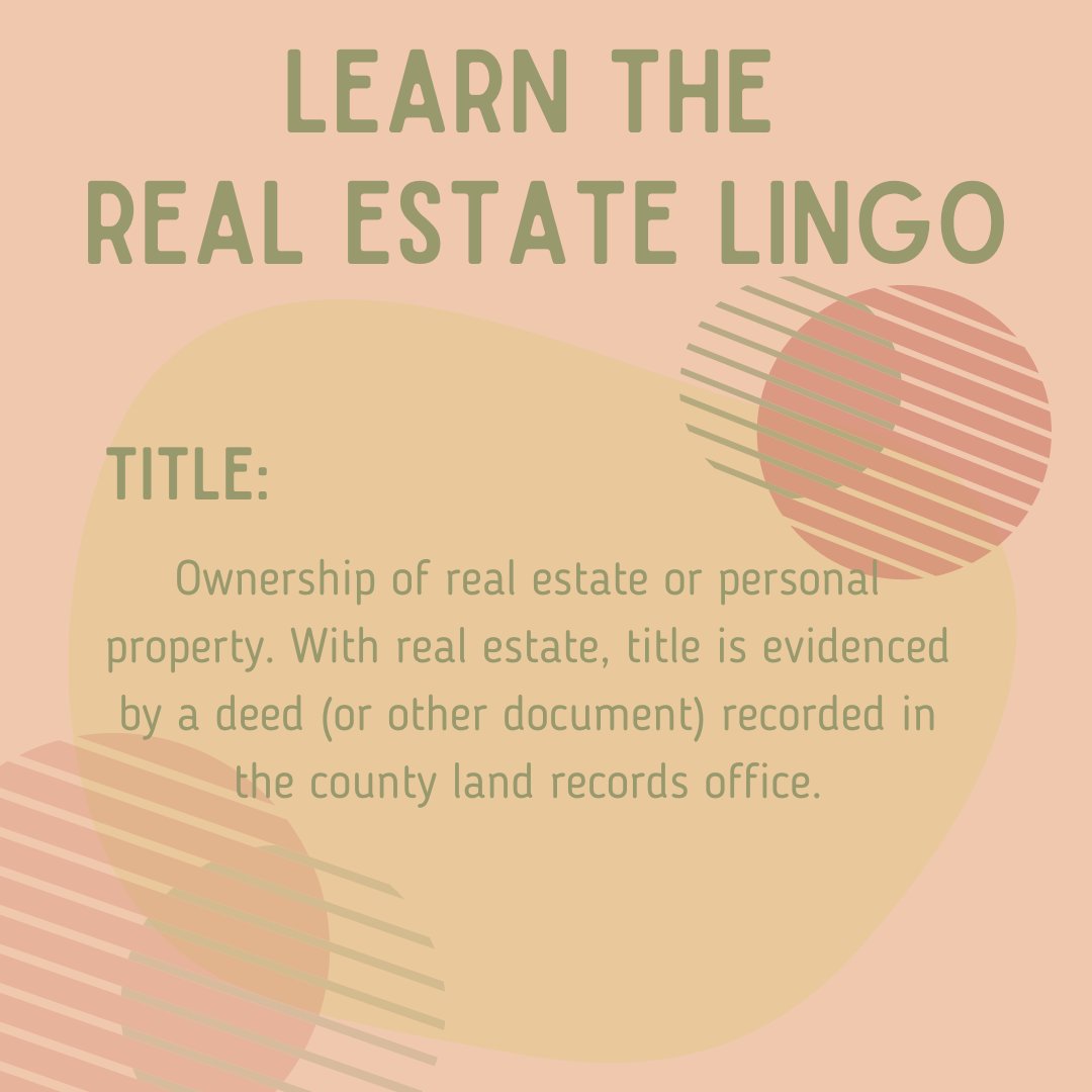 📖 Real Estate Lingo 101: TITLE
Turn to Assist2Sell for clarity on all real estate terms - we make home transactions easy to navigate! #RealEstateLingo #HomeOwnership #Assist2Sell #TitleTalk #Assist2Sell #WaySmarter