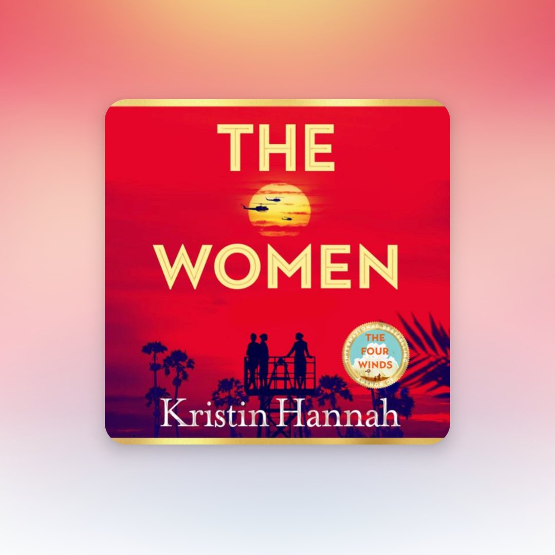 Three chapters into The Women by Kristin Hannah on Audible. I can already tell that (aside from being brilliant!) it'll be an absolute gold mine for teaching Vietnam. Such rich world building and on an area of the war I know very little about. Excited to listen to the rest.