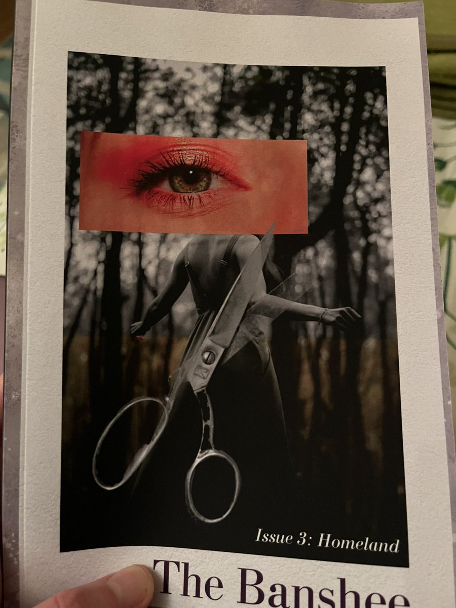 jaylikesthings's tweet photo. We loved reading everything we were sent for Issue 3 of @bansheejournal and I’m loving reading it all again now I have it in physical form. Today: this incredible poem by @LauraNuckols https://t.co/x3EJHnQDLZ