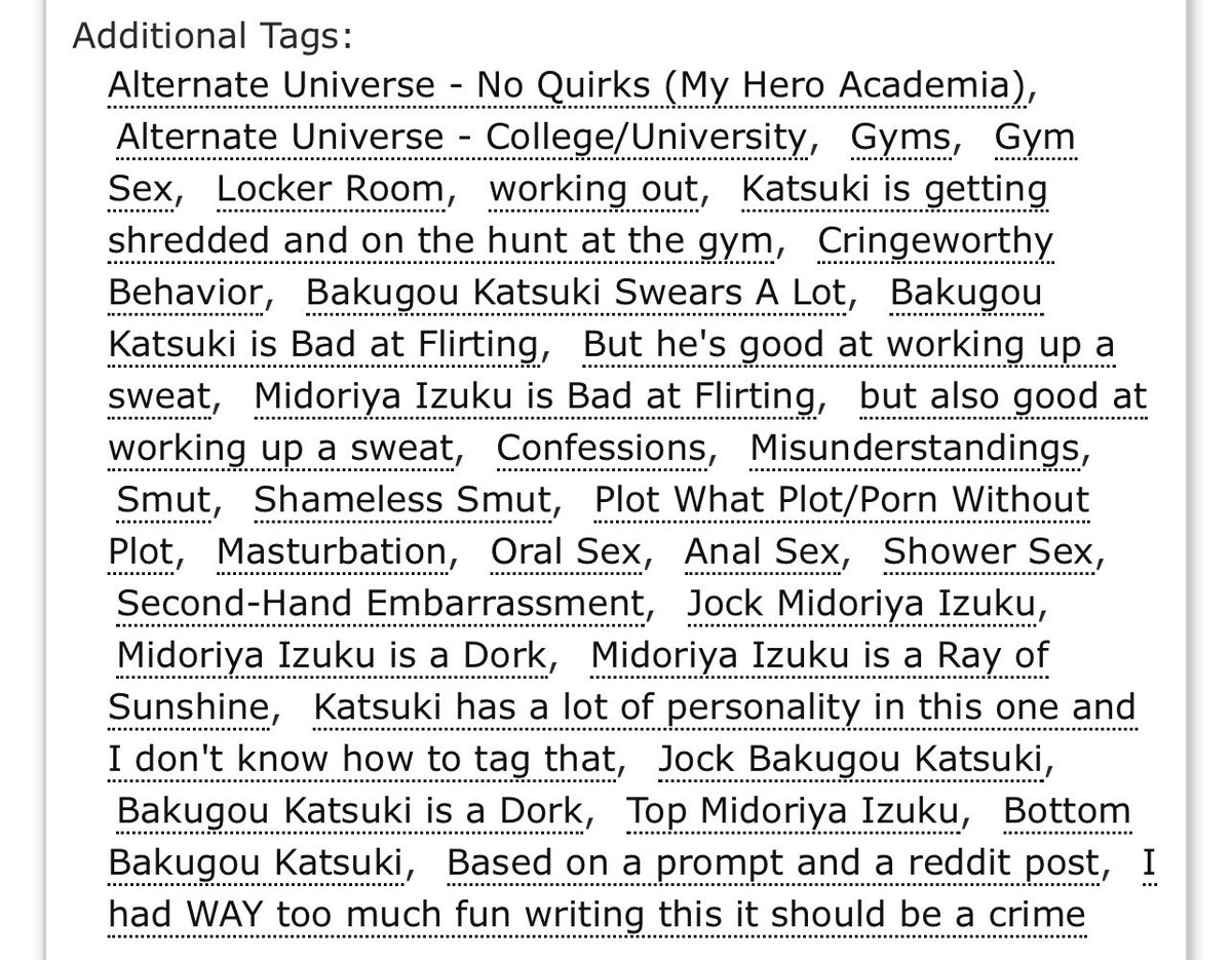 Katsuki Gets His Pump On by <a href="/GreyFrey3/">GreyFrey | in my writing bunker</a> 
#bkdk #bkdkbk 

archiveofourown.org/works/48983032…