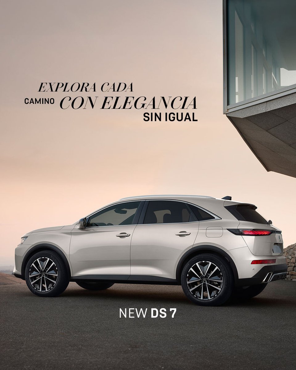 Junto al #NewDS7 puedes encontrar Francia 🇫🇷en cualquier camino.

New DS 7, refinement is a journey ✨

#dsautomobiles #dschile