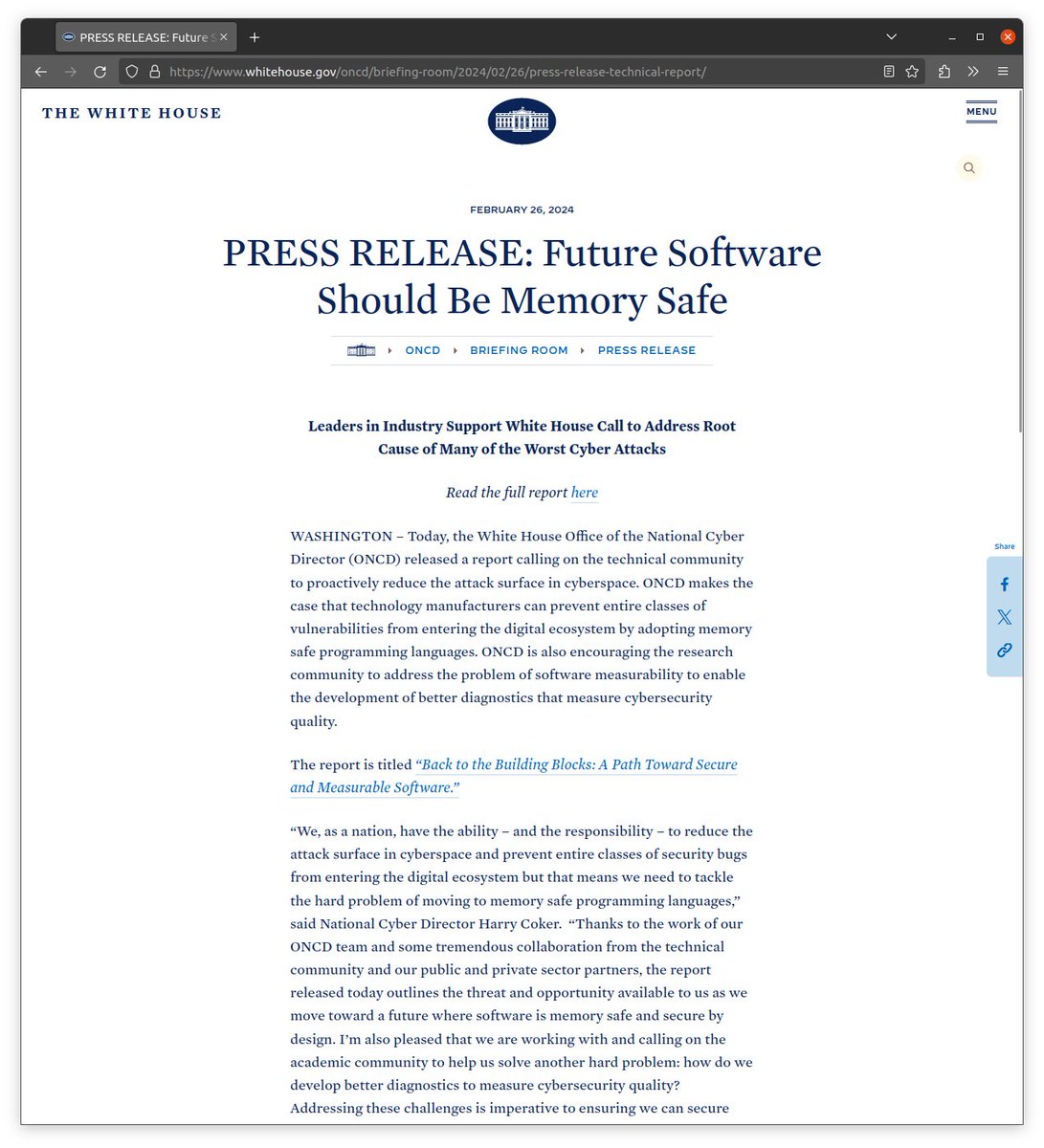 Tim McNamara tweet media