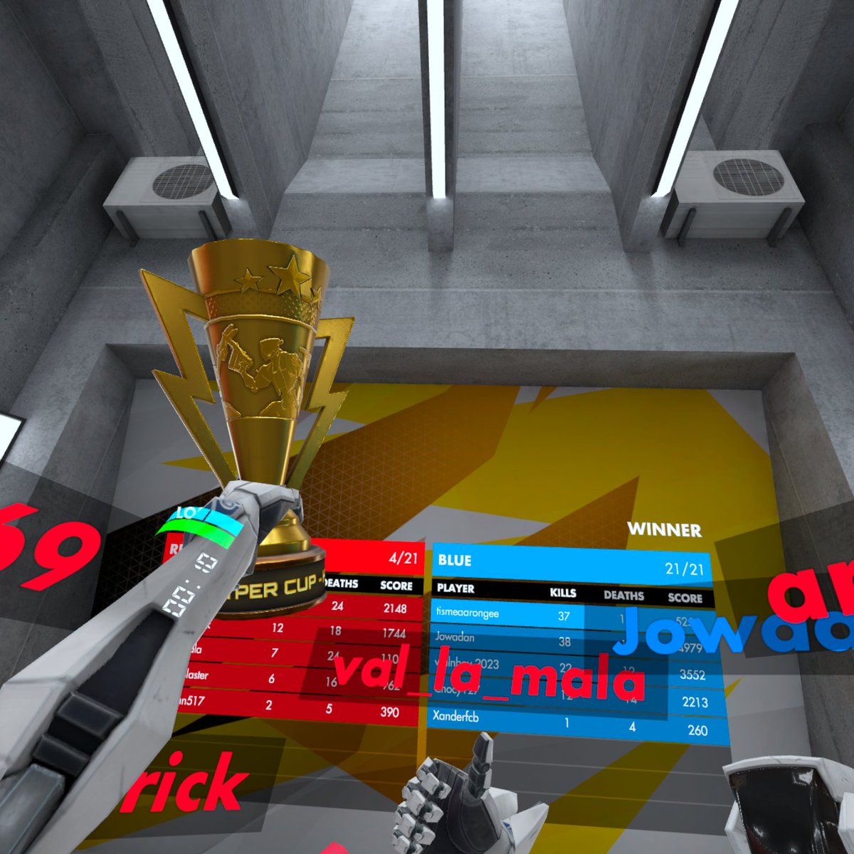 TisMeAaronGee's tweet image. #hyperdash on @Meta #Metaquest3 with only about 1.3 hrs into this free game that I downloaded about 7 days ago... I figured it out. 🤷‍♂️ #pewpew

When you #nerd - nerd hard! 🤘🤓🤘

#aarongthompson #vr #gamer ❤️‍🔥

Have you tried VR yet? Annnnd?? 🫡