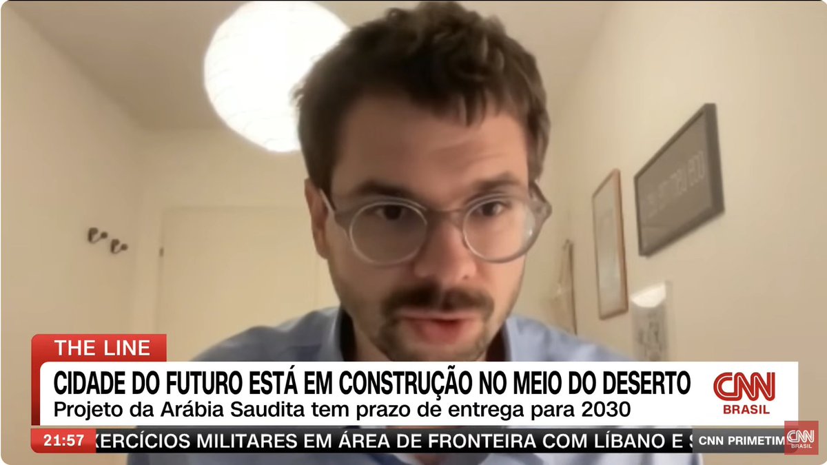 Sobre as contradições envolvendo a construção de uma cidade linear de  170km de extensão em que não haverão carros. 

Povos originários estão sendo afetados. Quem conseguirá morar nela? Quais os impactos ambientais de sua construção e manutenção?  

Que futuro é esse?