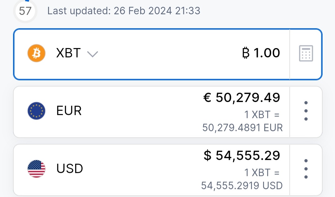 #Bitcoin #price broke the #50k euro resistance for first time in 2 years