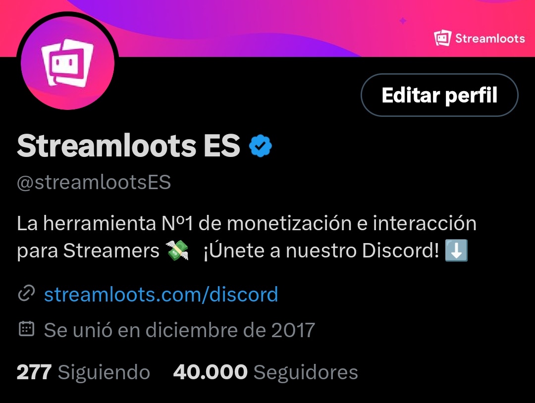 Streamloots ES tweet media
