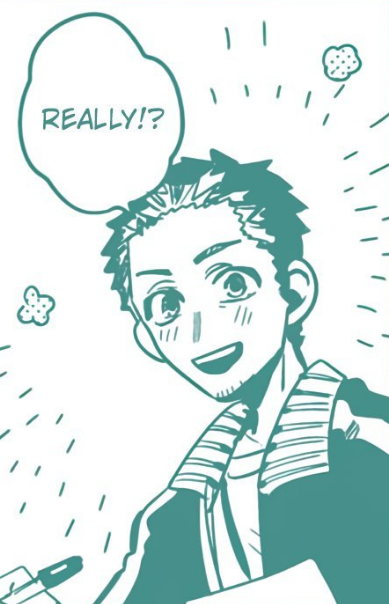 cutest panel ever hes so cute hes the cutest guy alive 