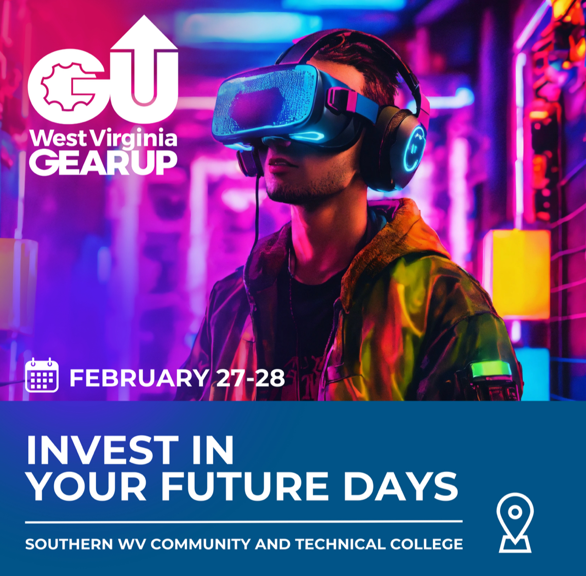 Over the next two days, over 400 9th graders from our southern region will participate in 'Invest in Your Future' days at @SWVCTC. Students will explore career paths and scholarship programs to inspire a successful future 🚀 🎓 #GEARUPworks