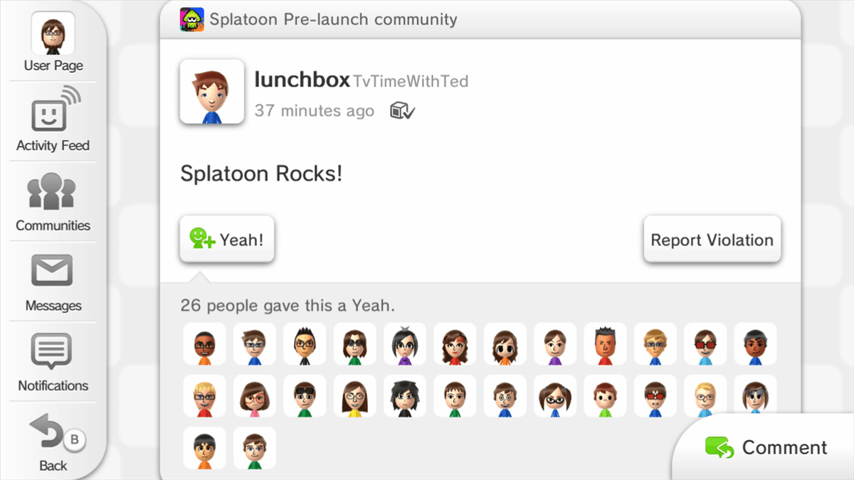 BadInkversePost's tweet image. I can't believe Marina invented Miiverse in Splatoon.