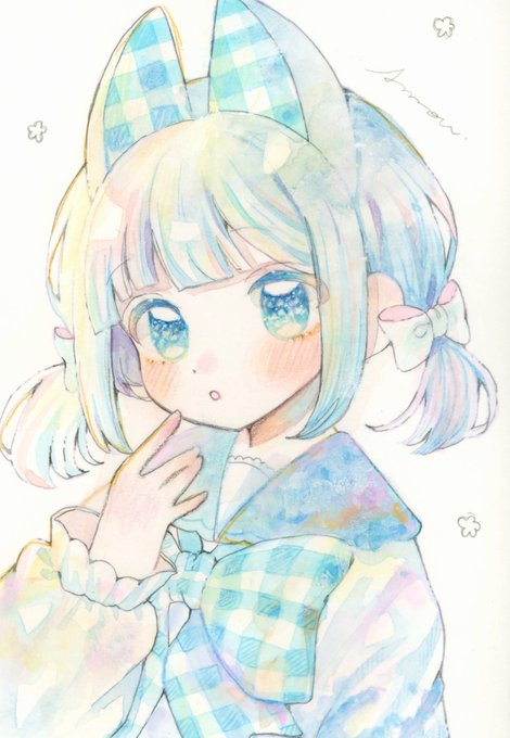 「fake animal ears」 illustration images(Latest)｜21pages