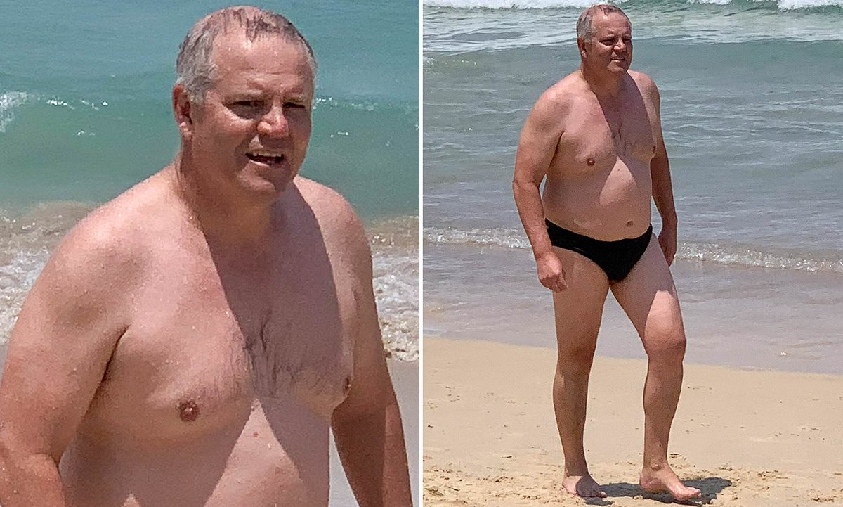 rationalbitch's tweet photo. Not only was the Emporer nude , he also thought he was Chris Hemsworth and a genius rolled into one..his addiction was himself. #fuckOffScott https://t.co/B7Iurd5zRq