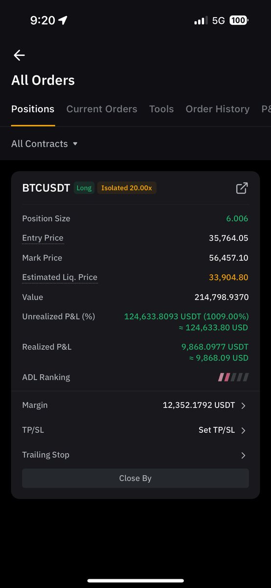 Jamyies's tweet photo. 1000% on my $btc trade 🍾🍾🍾 https://t.co/NqRs2rZSNB