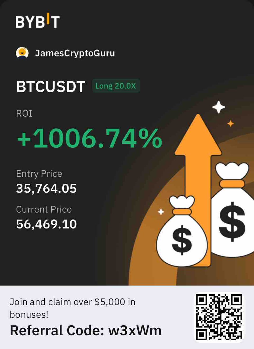 Jamyies's tweet photo. 1000% on my $btc trade 🍾🍾🍾 https://t.co/NqRs2rZSNB