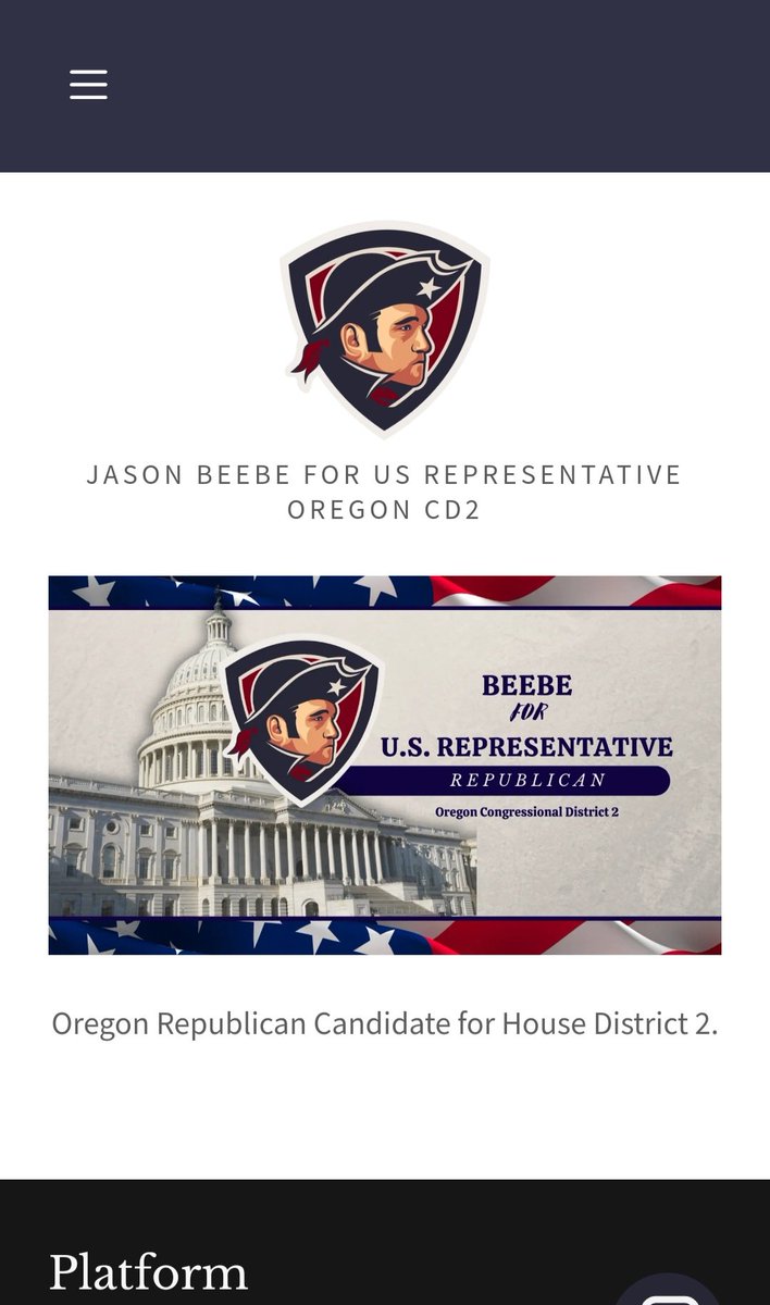Susan_Dupres's tweet photo. OREGON #orpol #OR02
Jason Beebe (R) for Oregon
The non-establishment candidate.
#VoteForBeebe
Learn more, donate:
https://t.co/XHudIBh2O6 https://t.co/Txu8GWyIFP