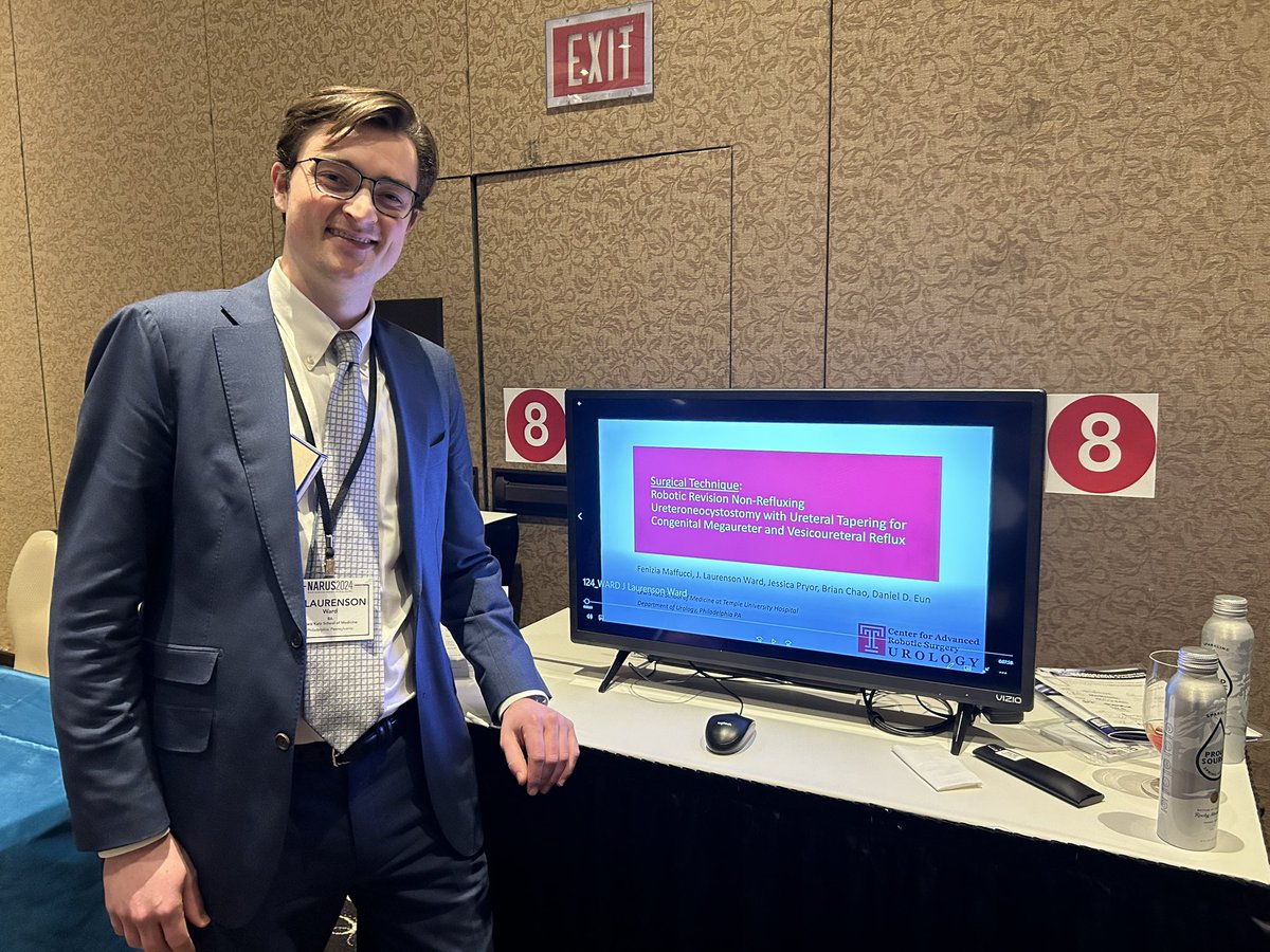 John Laurenson Ward (@laurensonward) on Twitter photo It was such a privilege to present at #NARUS2024 this past weekend. Thank you to <a href="/fenmaff/">Fenizia Maffucci, MD</a> <a href="/md_eun/">Daniel D Eun MD</a> <a href="/BrianWChao/">Brian Chao</a> Jessica Pryor and the <a href="/TempleUrology/">Temple Urology</a> team for the opportunity and your support! <a href="/RoboUro/">North American Robotic Urology Society | NARUS</a> It was such a privilege to present at #NARUS2024 this past weekend. Thank you to <a href="/fenmaff/">Fenizia Maffucci, MD</a> <a href="/md_eun/">Daniel D Eun MD</a> <a href="/BrianWChao/">Brian Chao</a> Jessica Pryor and the <a href="/TempleUrology/">Temple Urology</a> team for the opportunity and your support! <a href="/RoboUro/">North American Robotic Urology Society | NARUS</a>