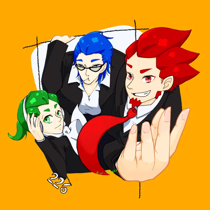 遅れたがつぶろのひ。゜(゜^ω^゜)゜。久々に描けた! 