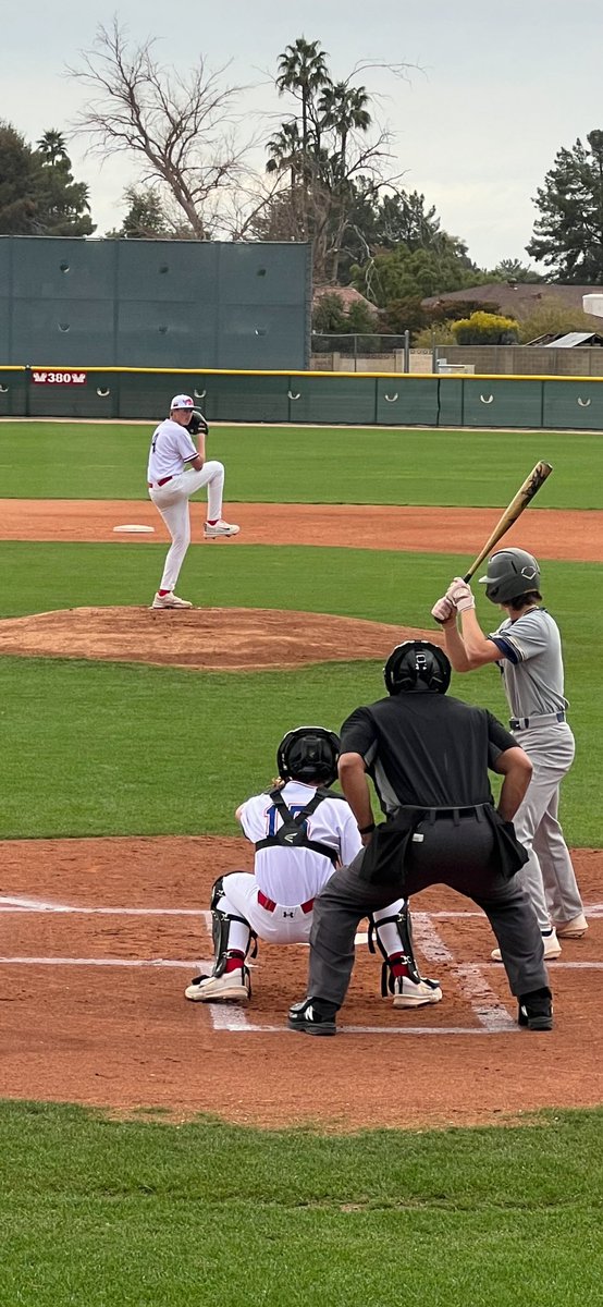 First JV game today

5.0 innings, 4 hits, 1 run, 5 ks, 2 walks