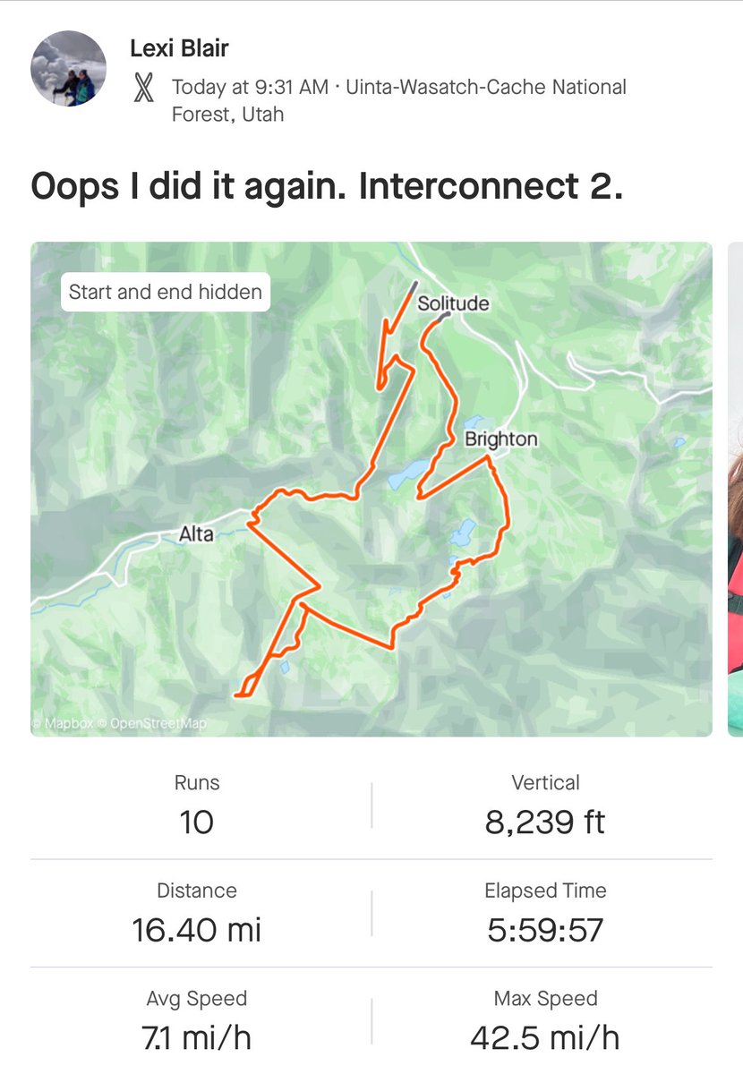 kapowder's tweet photo. Oops, I did it again.
@SkiUtah
#InterconnectTour https://t.co/9jkA3w3rzW