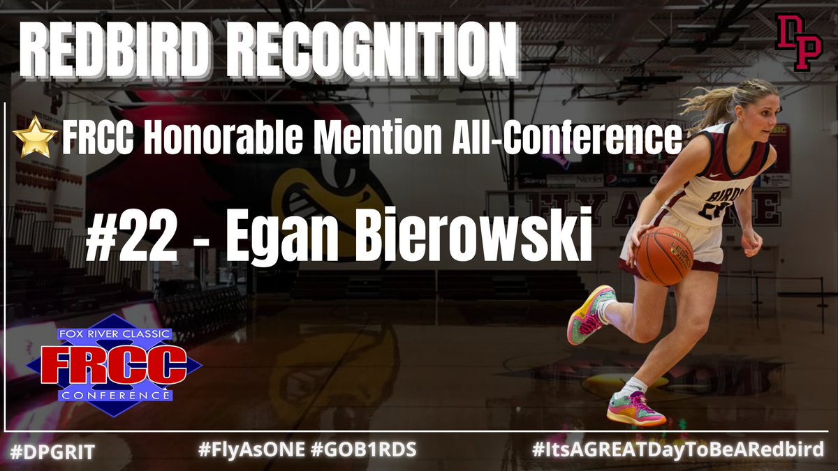De Pere Girls BBall (@dpgirlsbb) on Twitter photo CONGRATULATIONS to <a href="/eganbierowski/">Egan Bierowski</a> earning <a href="/frccathletics/">Fox River Classic Conference</a> Honorable Mention All-Conference Honors 👏You come to work each day with a smile😁 & find joy in the GRIND ⚒️More to come...👀#GOB1RDS #FlyAsONE #AllLOVE #DPGRIT #DPWAY #TeamFinance #DailyDeposits🤟 CONGRATULATIONS to <a href="/eganbierowski/">Egan Bierowski</a> earning <a href="/frccathletics/">Fox River Classic Conference</a> Honorable Mention All-Conference Honors 👏You come to work each day with a smile😁 & find joy in the GRIND ⚒️More to come...👀#GOB1RDS #FlyAsONE #AllLOVE #DPGRIT #DPWAY #TeamFinance #DailyDeposits🤟