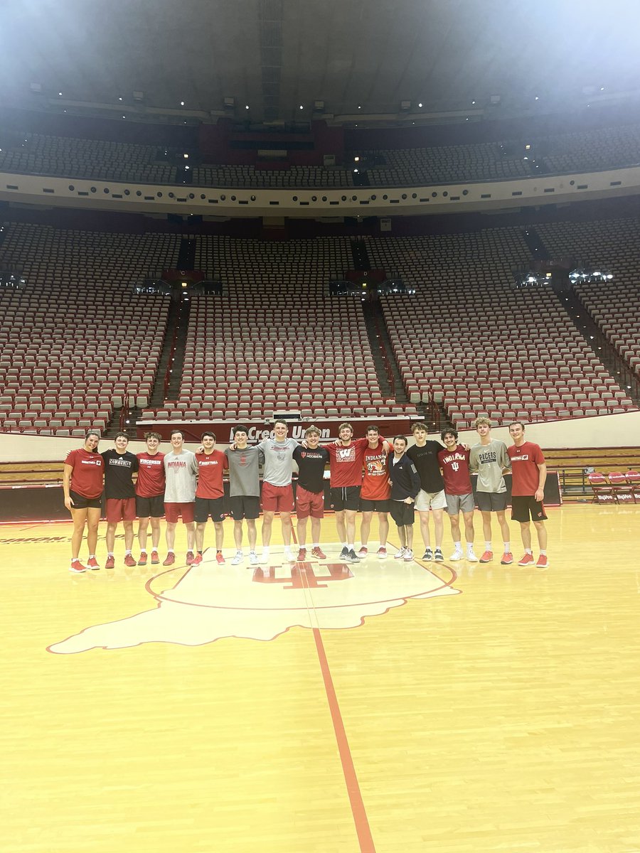 IU Basketball Managers tweet media