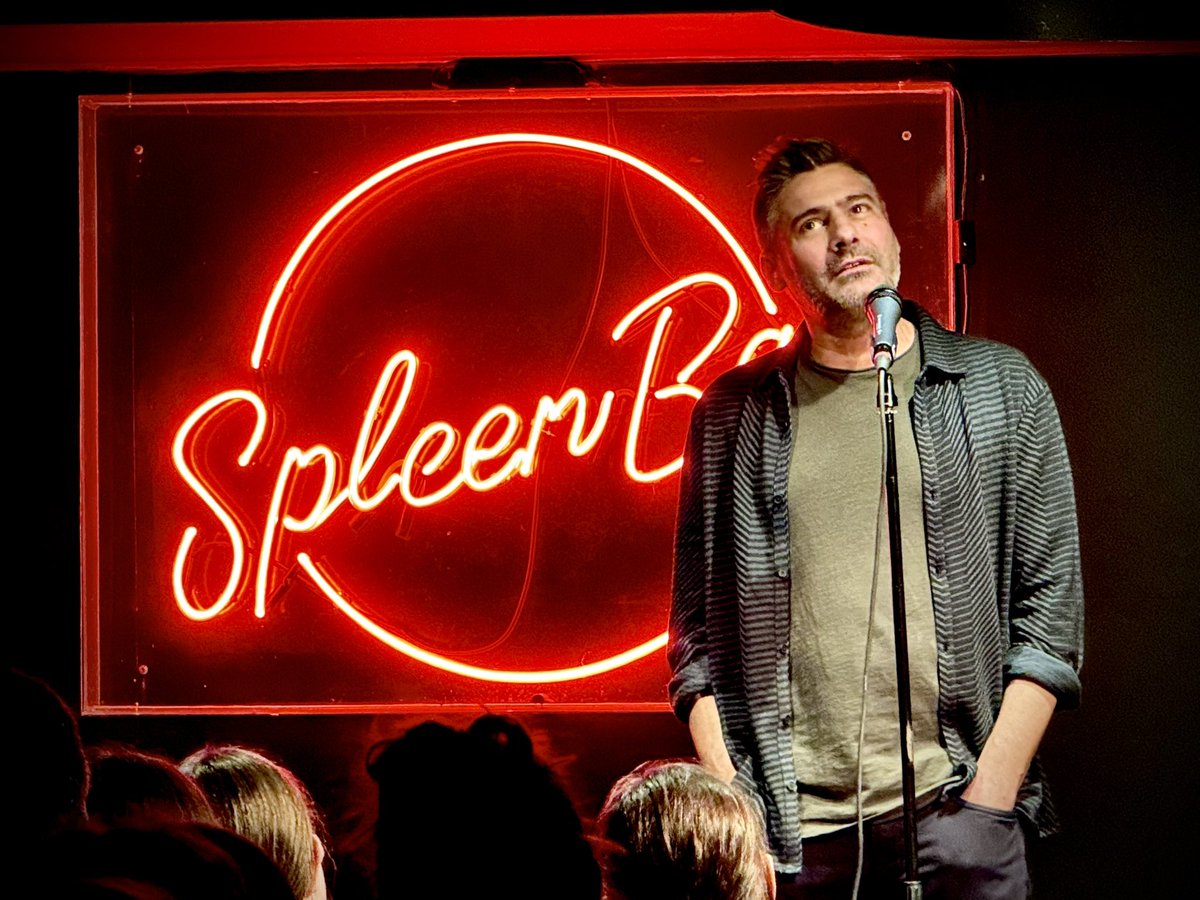 joeblander's tweet image. A fun drop in from @officialbhoy at @ComedyAtSpleen