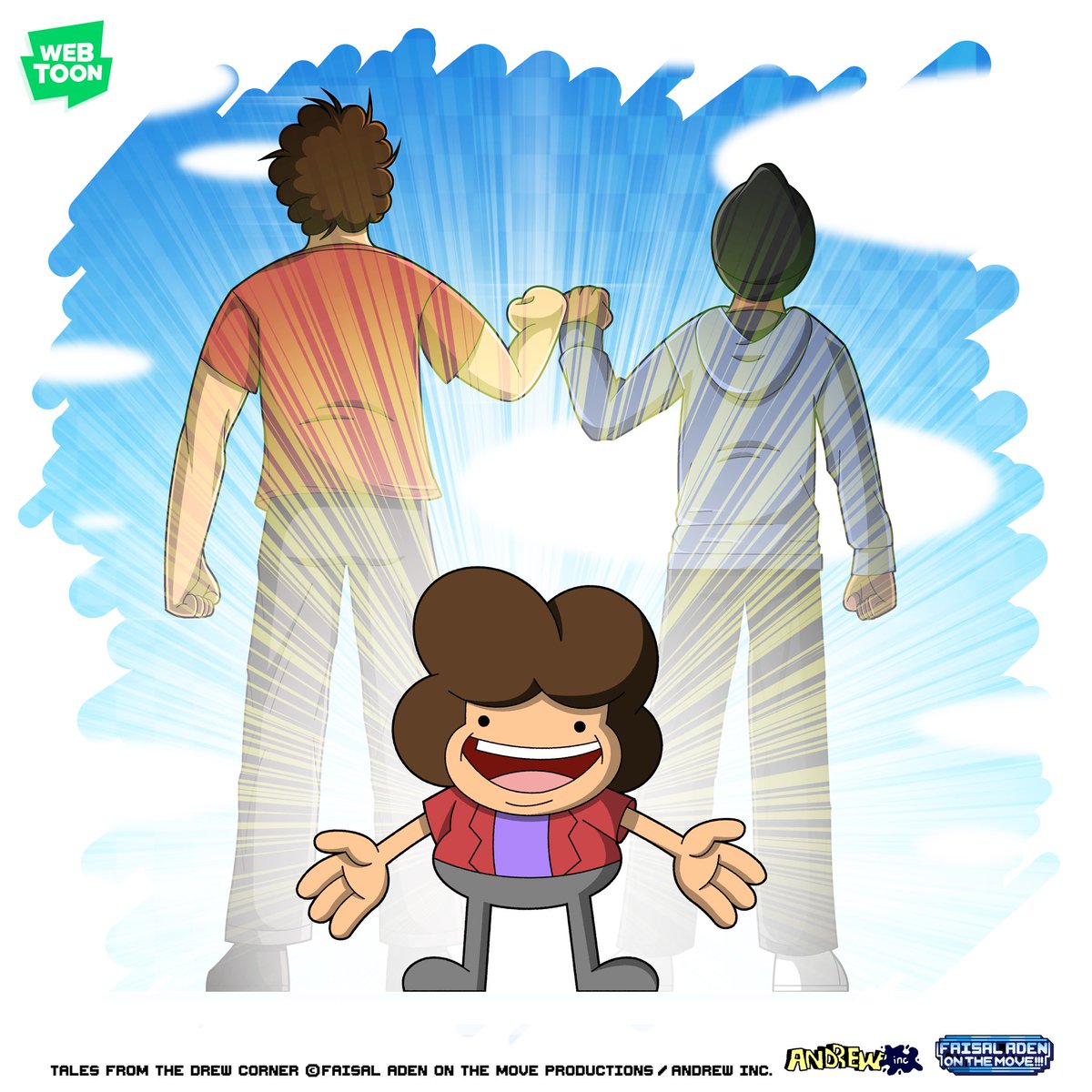 FaisalAdenOTM's tweet photo. The star of the show has emerged!
Feel free to read the first comic of Drew Corner! https://t.co/kSSxj2Nte0
#talesfromthedrewcorner #tftdc #drewcorner #webtoon #webtoons #faisaladenotm #faisaladenonthemove #andrewinc https://t.co/BwCF8QNFSA