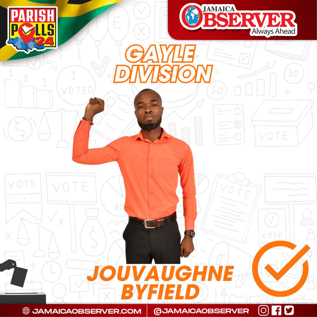JamaicaObserver's tweet photo. FLIPPED!
#TrackingThePolls: Jouvaughne Byfield, has flipped the Gayle Divison in St. Mary Western to the People’s National Party column getting 1450 votes while the Jamaica Labour Party's Jason James garnered 1408 votes.
#ParishPolls24 #JAElections2024
#LocalGoverment #LocalGovtElections #LocalElections #LocalGovernmentElections #Election2024 #ONews #JamaicaObserver