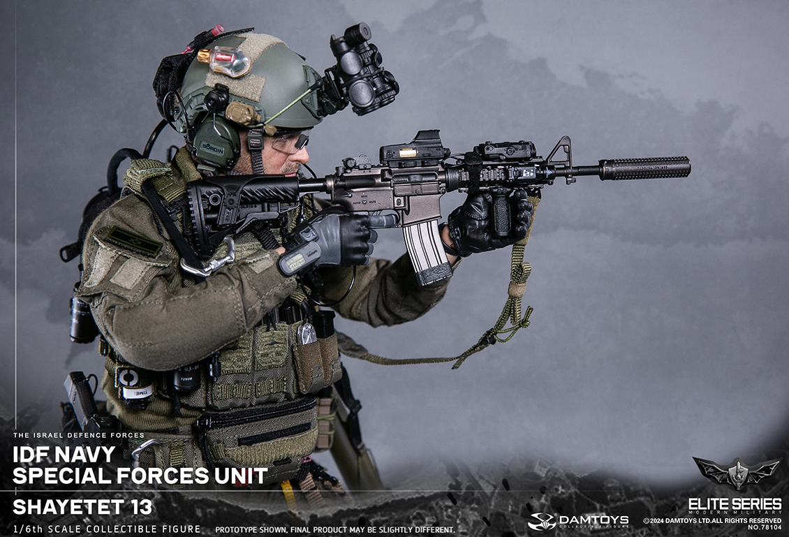 Damtoys new products 1/6 IDF Navy special forces unit - Shayetet